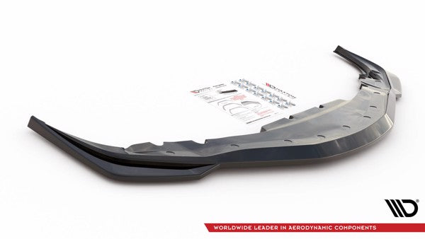 Maxton Front Splitter V.1 Toyota Supra Mk5 - Gloss Black