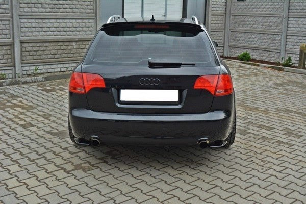 Maxton Rear Side Splitters Audi A4 B7 - Gloss Black