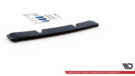 Maxton Central Rear Splitter Volkswagen Golf 8 Gti - Gloss Black