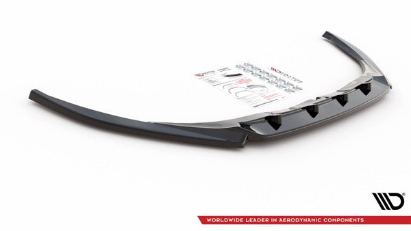 Maxton Front Splitter Citroen DS4 - Gloss Black