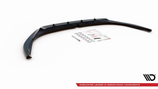 Maxton Front Splitter Citroen DS4 - Gloss Black