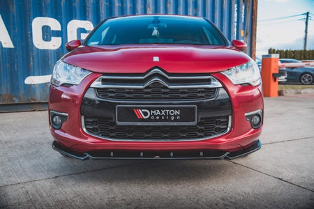 Maxton Front Splitter Citroen DS4 - Gloss Black