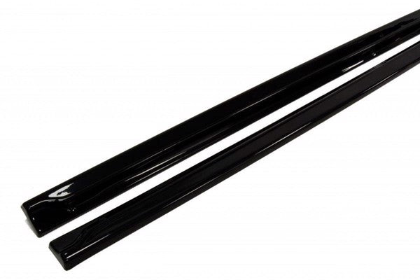 Maxton Side Skirts Diffusers Renault Megane Ii RS - Gloss Black