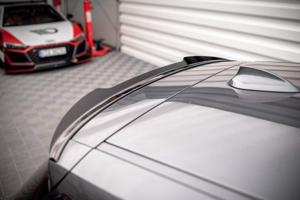 Maxton Spoiler Extension V.2 BMW 1 F20/F21 M-Power Facelift - Gloss Black