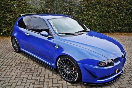 Maxton Side Skirts Diffusers Alfa Romeo 147 Gta - Gloss Black