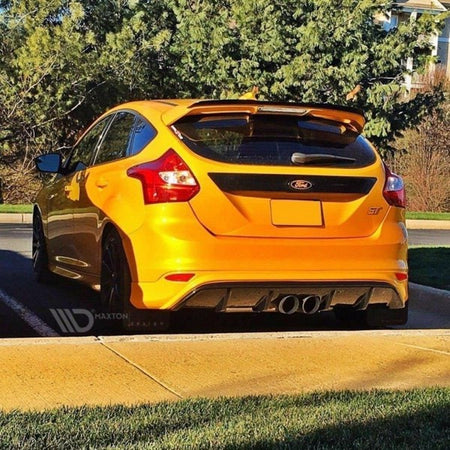 Maxton Rear Valance Ford Focus St Mk3 (RS Look) - Gloss Black