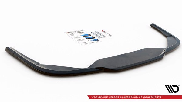 Maxton Central Rear Splitter Peugeot 508 Gt Mk1 Facelift - Gloss Black