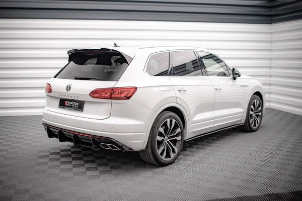 Maxton Rear Side Splitters Volkswagen Touareg R-Line Mk3 - Gloss Black