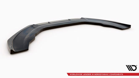 Maxton Front Splitter Audi A6 RS6 Look C7 - Gloss Black