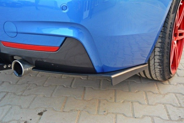 Maxton Rear Diffuser & Rear Side Splitters For BMW 4 F32 M-Pack