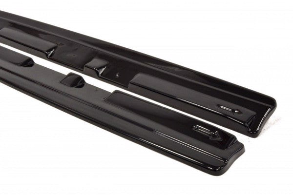 Maxton Side Skirts Diffusers Mazda 3 Mk2 Mps - Gloss Black