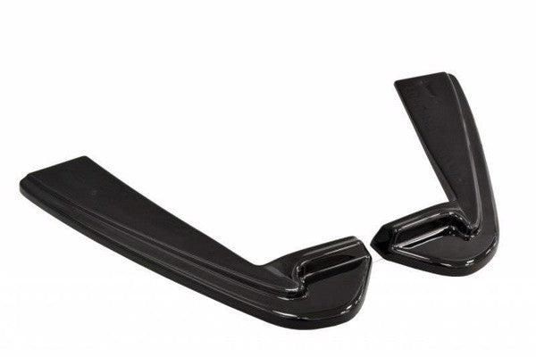 Maxton Rear Side Splitters Ford Mustang Gt Mk6  - Gloss Black