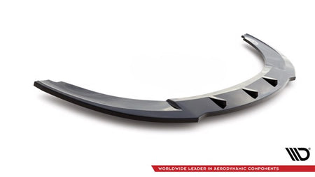 Maxton Front Splitter Seat Leon Mk2 Cupra Fr Preface - Gloss Black