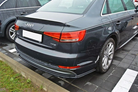 Maxton Rear Side Splitters Audi A4 B9 S-Line - Gloss Black