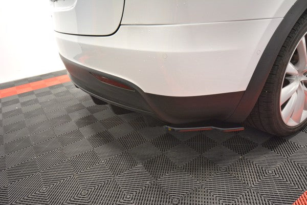 Maxton Rear Valance Tesla Model X - Gloss Black