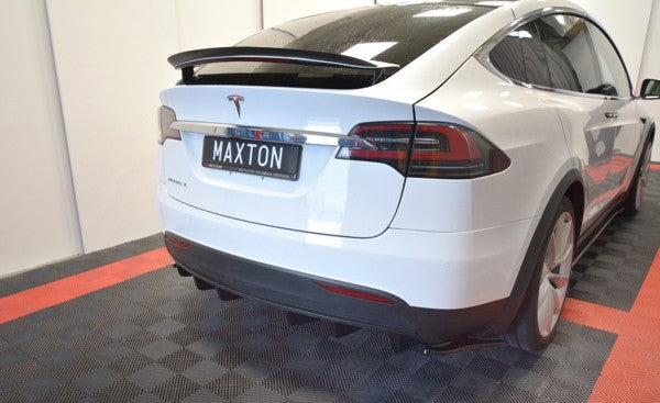 Maxton Rear Valance Tesla Model X - Gloss Black