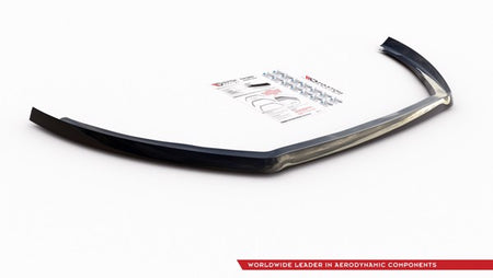 Maxton Front Splitter V.6 Ford Fiesta Mk8 St / St-Line - Gloss Black