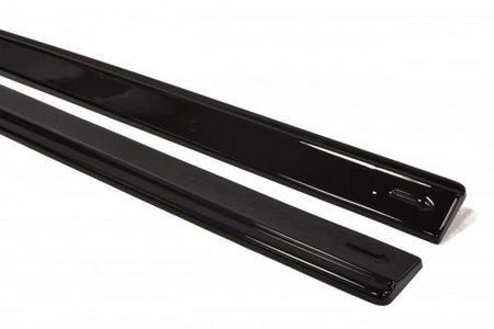 Maxton Side Skirts Diffusers Audi RS4 B5 - Gloss Black