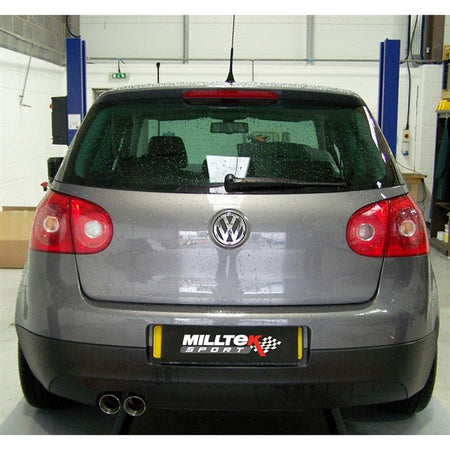 Milltek Cat-back Volkswagen Golf Mk5 2.0 TDI 140PS
