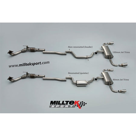 Milltek Cat-back Volkswagen Scirocco R