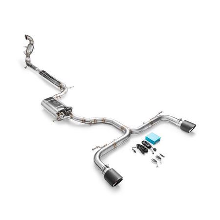 RM Motors Complete exhaust system for Volskwagen Golf 7 VII GTI with sport catalyst Emission standard - Euro 4, Capacity - 100 