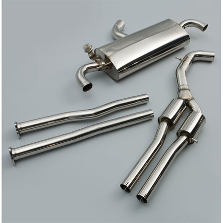 Milltek Sports Resonated (Quieter) Cat-back Udstødningssystem - til Audi TT RS MK2 2006-2014 (Bruger OE Trims)