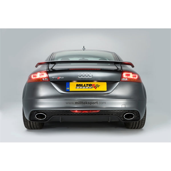 Milltek Cat-back Audi TT Mk2 TT RS Coupé 2.5-litre TFSI quattro