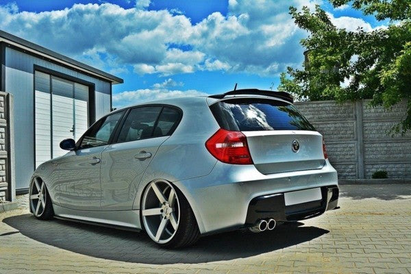 Maxton Side Skirts Diffusers BMW 1 E87 - Gloss Black