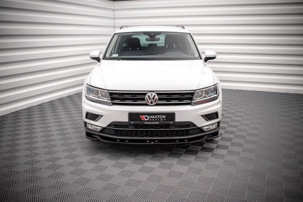 Maxton Front Splitter Volkswagen Tiguan Mk2 - Gloss Black