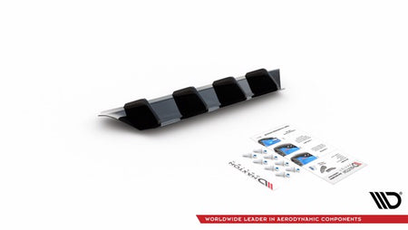 Maxton Rear Valance Volkswagen Passat B8 Facelift - Gloss Black