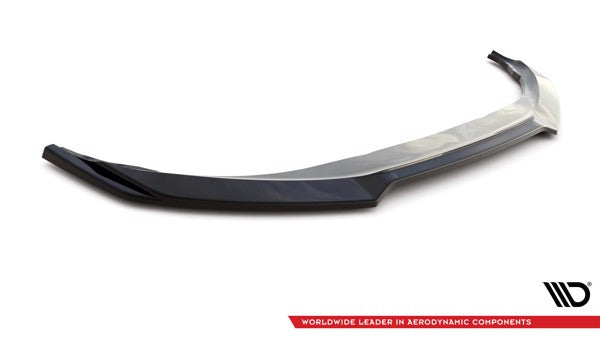 Maxton Front Splitter V.2 Ford Mustang Mach-E Mk1 - Gloss Black