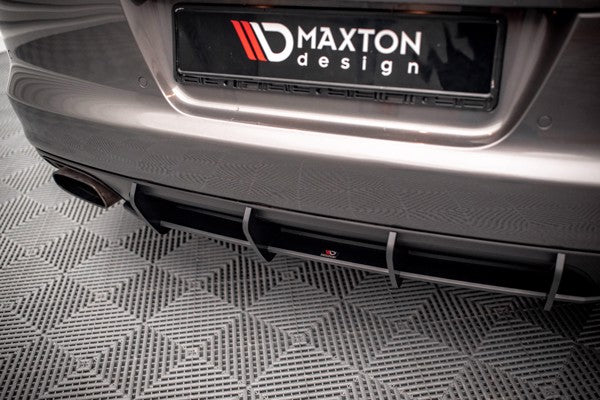 Maxton Street Pro Rear Diffuser Porsche Panamera / Panamera Diesel 970 - Black