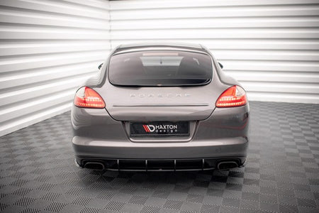 Maxton Street Pro Rear Diffuser Porsche Panamera / Panamera Diesel 970 - Black
