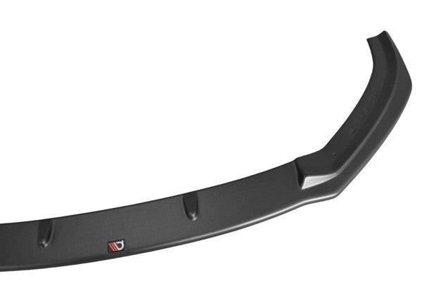 Maxton Front Splitter V.1 Audi S3 / A3 S-Line 8V Fl  - Gloss Black