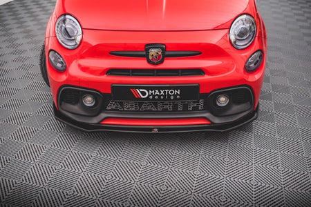 Maxton Front Splitter Fiat 500 Abarth Mk1 Facelift - Gloss Black