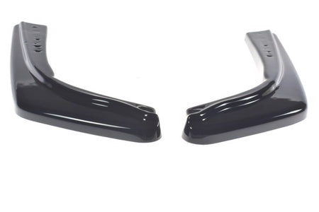 Maxton Rear Side Splitters For BMW 3 G20 M-Pack - Gloss Black