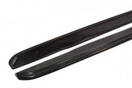 Maxton Side Skirts Diffusers V.1 For BMW 3 E46 Mpack Coupe - Gloss Black