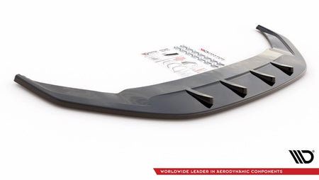 Maxton Front Splitter V.2 Volkswagen Arteon R-Line Facelift - Gloss Black