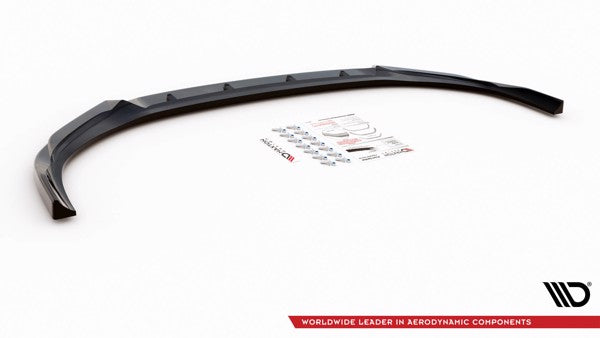 Maxton Front Splitter V.2 Hyundai I30 N Hatchback/Fastback Mk3 Facelift - Gloss Black