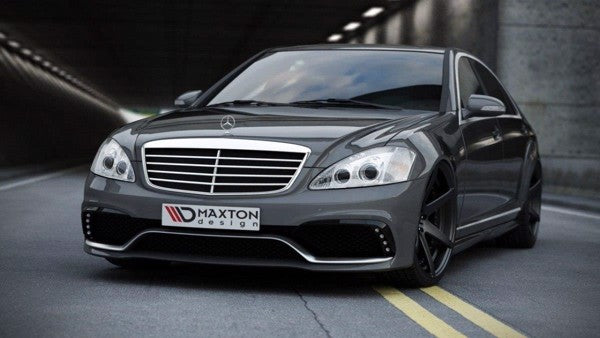 Maxton Front Bumper Mercedes S W221 (Look W205) - Not primed