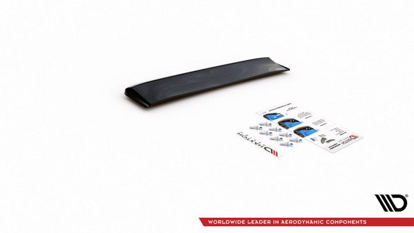 Maxton Central Rear Splitter For Dodge Challenger Rt Mk3 Facelift - Gloss Black