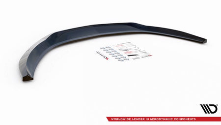 Maxton Front Splitter V.2 Opel Astra Gtc Opc-Line J - Gloss Black