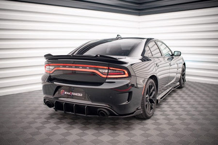 Maxton Spoiler Cap Dodge Charger Srt Mk7 Facelift - Gloss Black