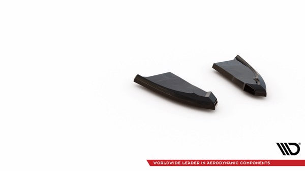 Maxton Rear Side Splitters Volkswagen T-Roc R Mk1 Facelift - Gloss Black