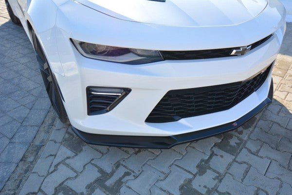 Maxton Front Splitter V.2 Chevrolet Camaro 6Th-Gen. Phase-I 2Ss Coupe - Gloss