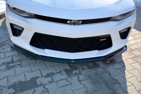 Maxton Front Splitter V.2 Chevrolet Camaro 6Th-Gen. Phase-I 2Ss Coupe - Gloss