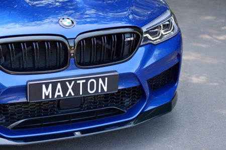 Maxton Front Splitter V.1 BMW M5 F90 - Gloss Black