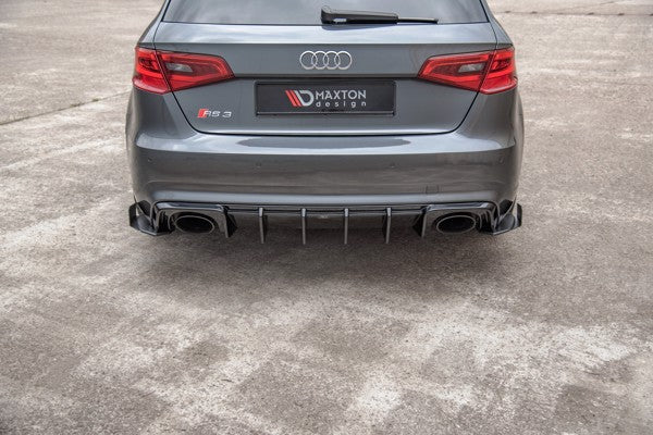 Maxton Rear Side Flaps Audi RS3 8V Sportback - Gloss Flaps