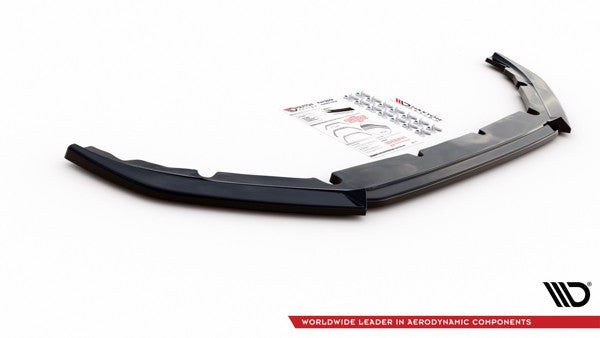 Maxton Front Splitter Ford Puma  - Gloss Black