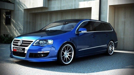 Maxton Front Bumper Spoiler VW Passat B6 ( R-Line Look )